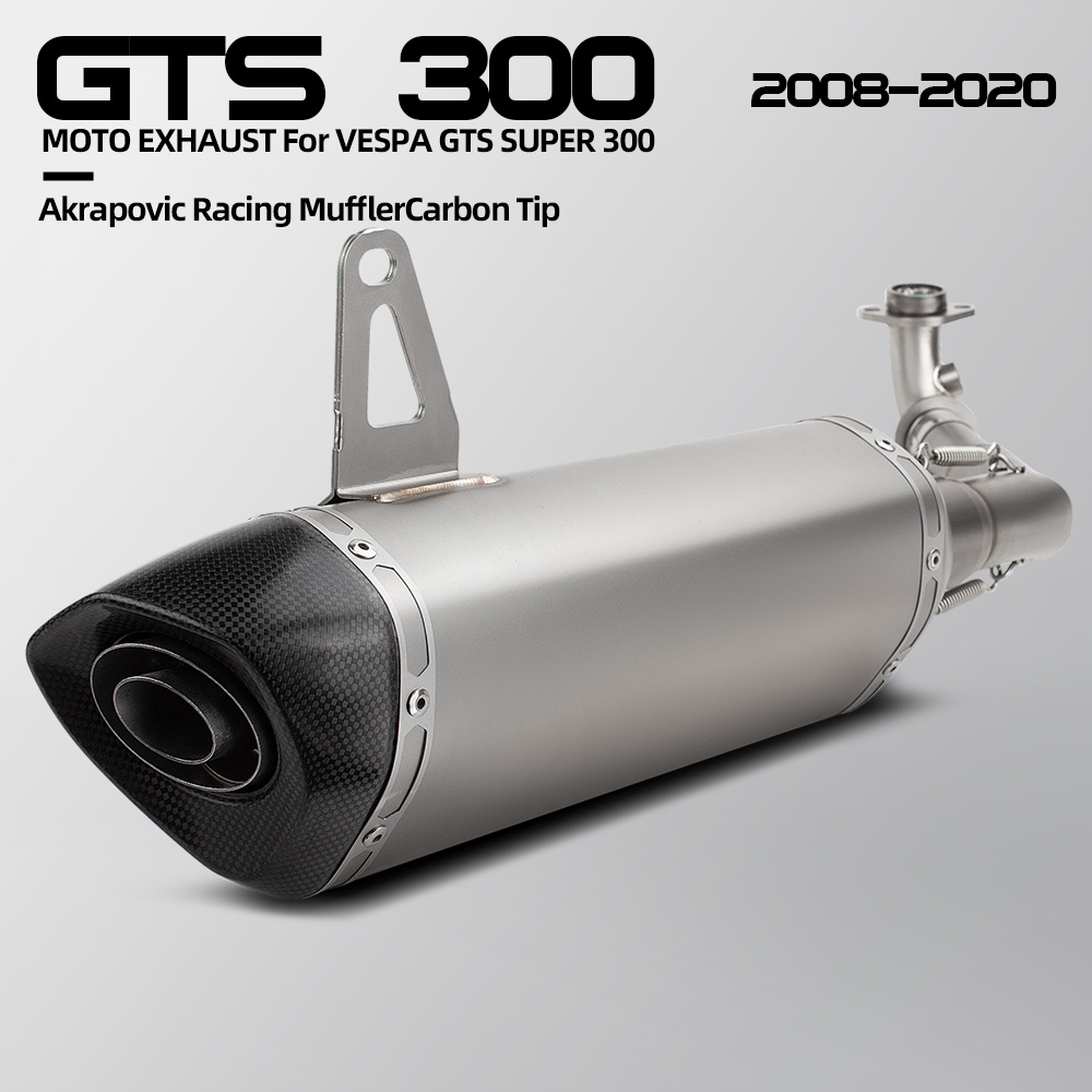 Tech Accessories Usa - أنبوب عادم للدراجات النارية فيسبا GTS300