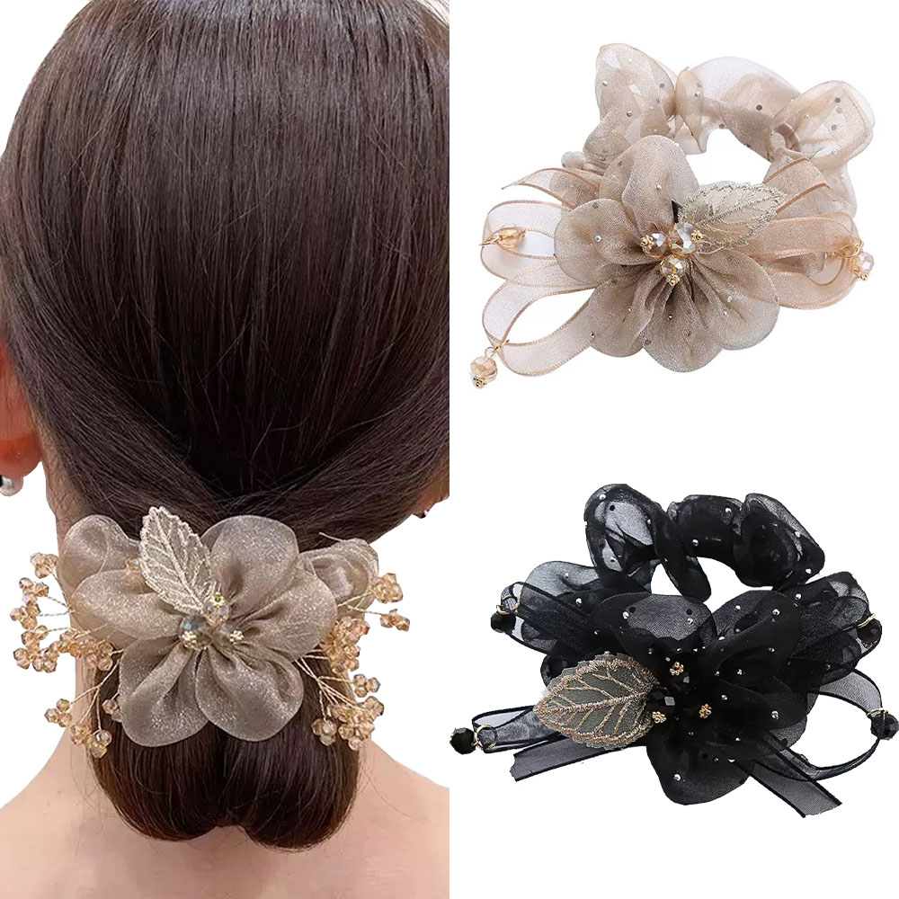 Hi Tech Accessories - زهرة العلاقات الشعر المألوف والراقية الأمعاء