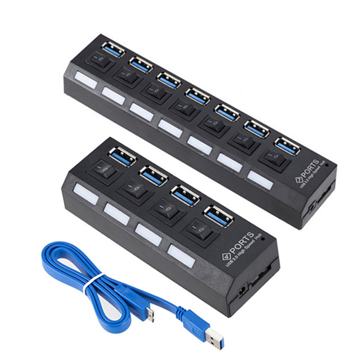 Usb Hub 7 Port - ESCAM 2.5KV مضاد للتدخل الطاقة عبر