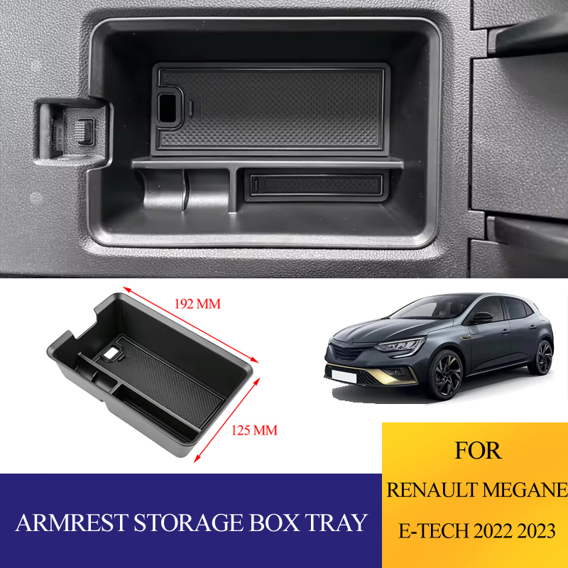 Tech Accessories Box - صندوق تخزين مسند الذراع للسيارة من