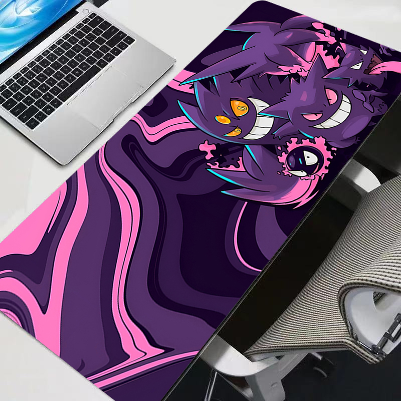 Tech Gaming Accessories - لوحة ماوس كبيرة G-gengar، وسادات ماوس