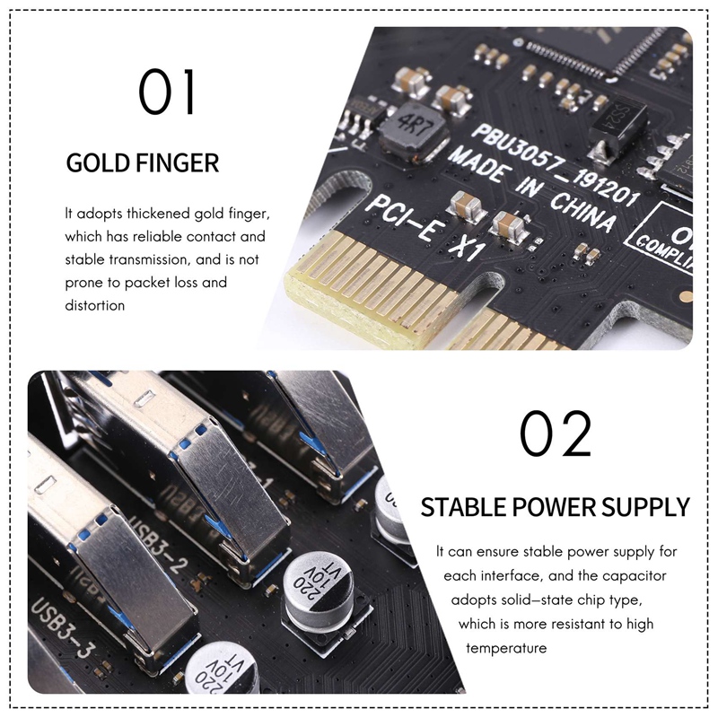بطاقة توسعة USB 3.0 PCI-E مع 7 - مراجعة Usb Hub 7 Port وسعره