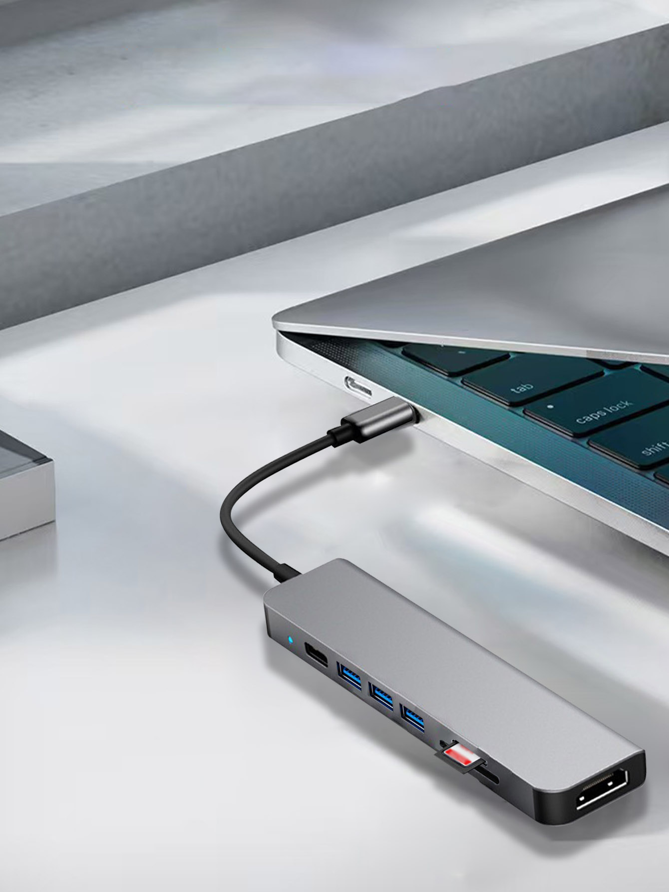 موزع USB متعدد المنافذ 7 في 1  - مراجعة Usb Hub 7 Port وسعره