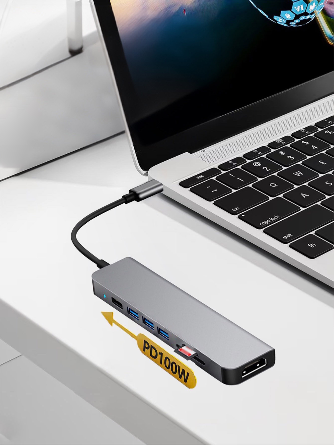 موزع USB متعدد المنافذ 7 في 1  - مراجعة Usb Hub 7 Port وسعره