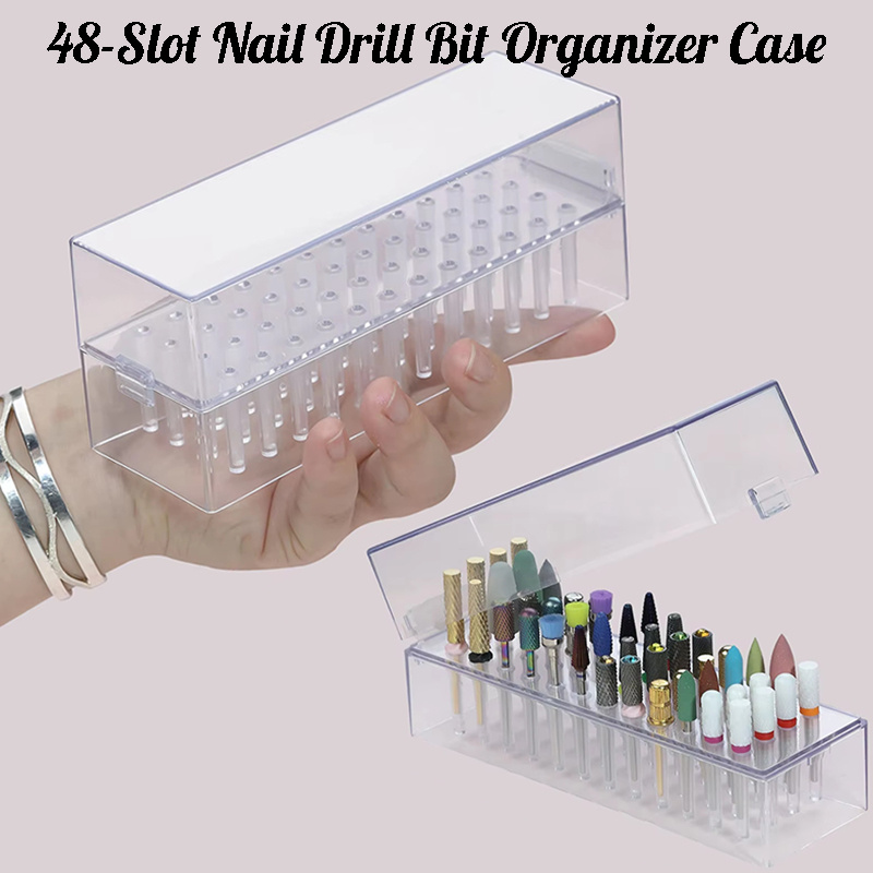 48 ثقوب واضح مسمار لقمة ثقب حا - مراجعة Tech Accessories Box وسعره