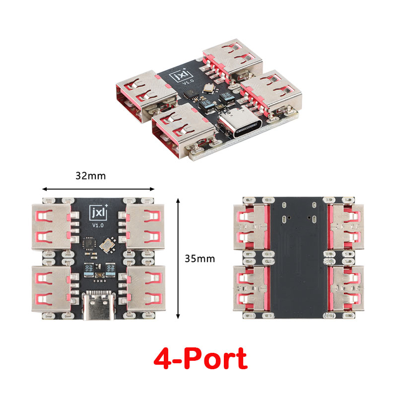 1-10 قطع من وحدات توسعة USB2.0 - مراجعة Usb Hub 7 Port وسعره