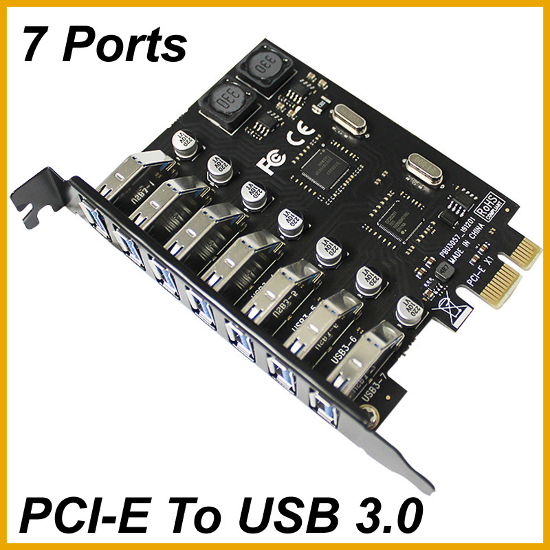 بطاقة توسعة USB 3.2 Gen1 جديدة - مراجعة Usb Hub 7 Port وسعره