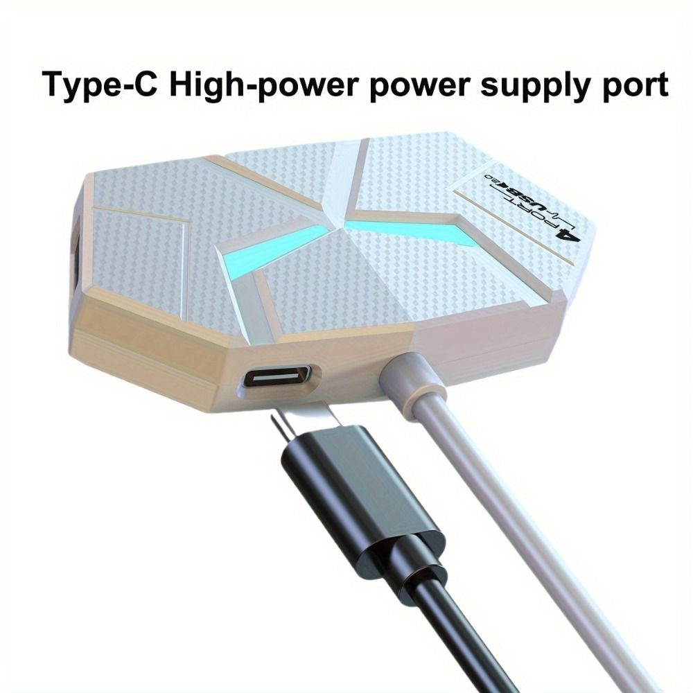 محطة إرساء USB بـ 4/7 منافذ من - مراجعة Usb Hub 7 Port وسعره