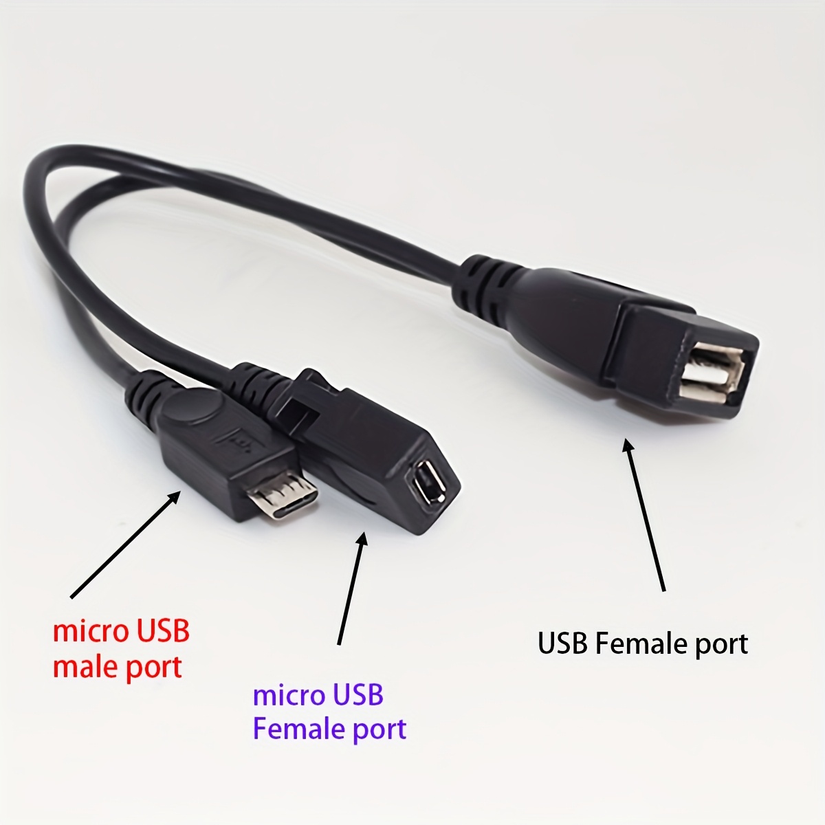 محول مقسم OTG USB إلى Micro US - مراجعة Tech Accessories For A Tablet وسعره
